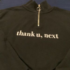 Girls black sweater size 10/12